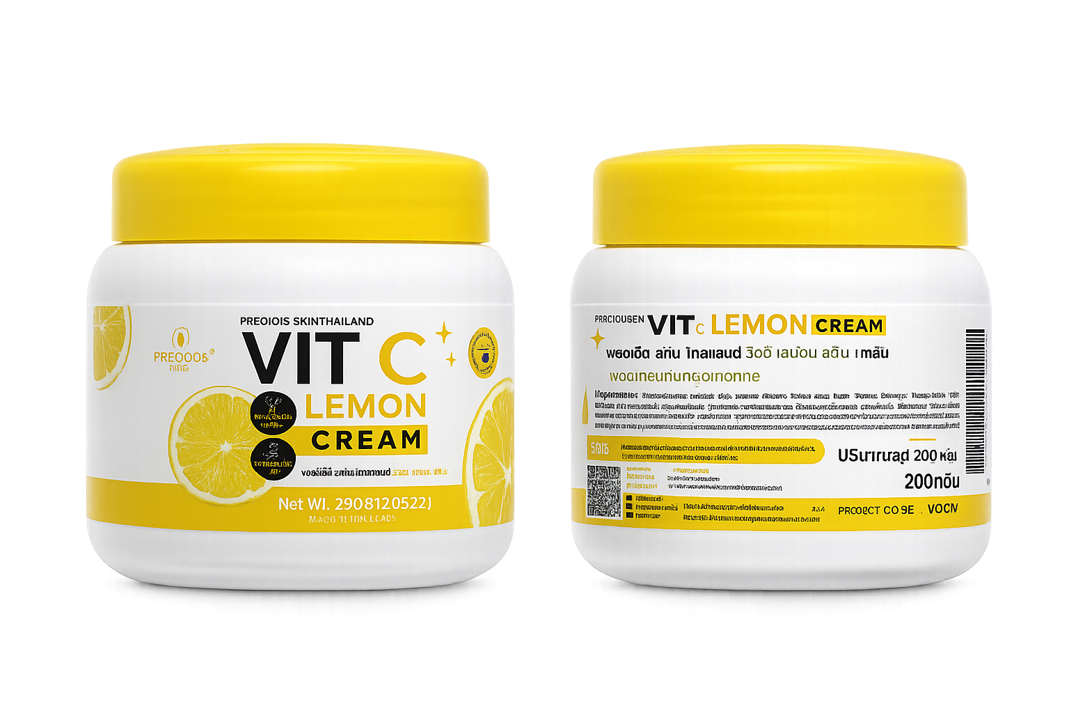 Precious Skin Thailand Vit C Lemon Cream – 200g